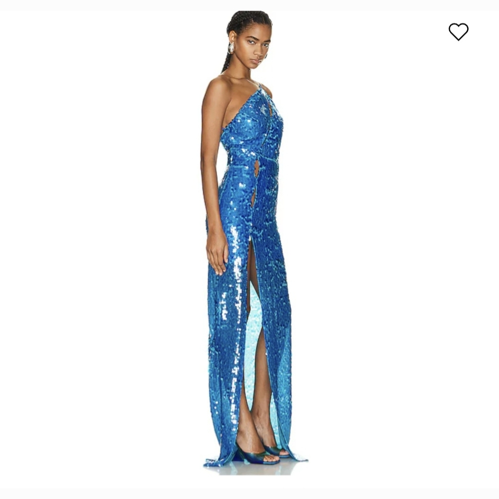 Ila Blue Sequin Women's Dress - Picture 2 of 5